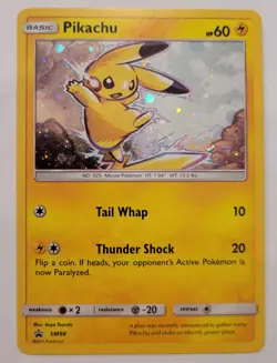 Pikachu SM234 & SM98 Holo Pokemon Sun & Moon Promo Card Lot of 2 Gotta Catch Em - Image 3