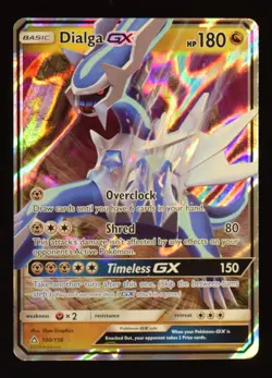 Dialga GX - 100/156 - Ultra Prism - Pokemon Card - Image 1