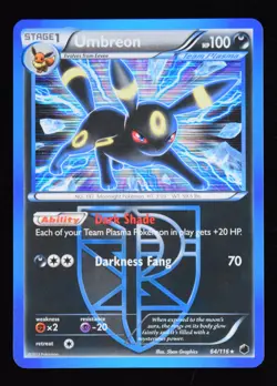 Umbreon Holo - 64/116 - Plasma Freeze - Pokemon Card - Image 1