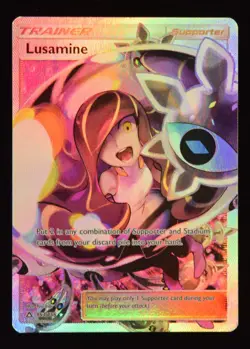 Lusamine Full Art - 153/156 - Ultra Prism - Pokemon Card - Image 1