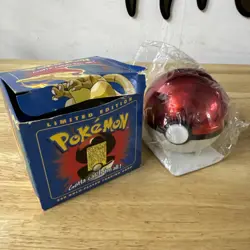 Charizard Pokemon 23K Gold Plated Trading Card 1999 Burger King SEALED Pokeball - Image 5