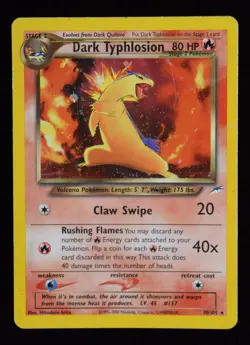 Dark Typhlosion Holo - 10/105 - Neo Destiny - Pokemon Card - Image 1