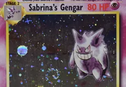 Sabrina's Gengar Holo - 14/132 - Gym Heroes - Pokemon Card - Image 3