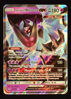 Dawn Wing Necrozma GX - 63/156 - Ultra Prism - Pokemon Card - Image 1