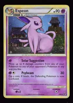 Espeon Holo - 2/90 - Undaunted - Pokemon Card - Image 1
