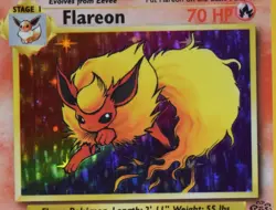 Flareon Holo - 3/64 - Jungle - Pokemon Card - Image 3