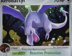 Aerodactyl Holo - 1/92 - Legend Maker - Pokemon Card - Image 3