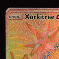 Xurtkitree GX Rainbow Rare - 160/156 - Ultra Prism - Pokemon Card - Image 4