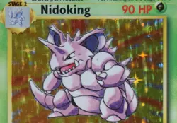 Nidoking Holo - 11/102 - Base Set - Pokemon Card - Image 3
