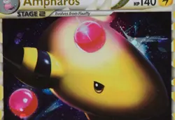 Ampharos Holo - 105/123 - HeartGold SoulSilver - Pokemon Card - Image 3