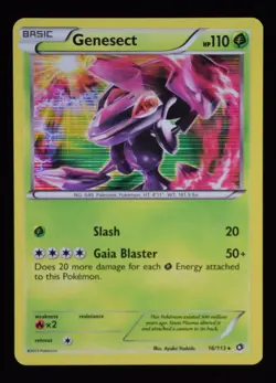 Genesect Holo - 16/113 - Legendary Treasures - Pokemon Card - Image 1