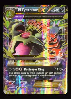 M Tyranitar EX - 43/98 - Ancient Origins - Pokemon Card - Image 1