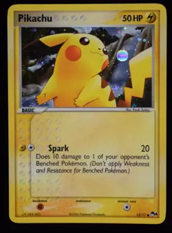 Pikachu Holo - 13/17 - POP Series 4 - Pokemon Card - Image 1