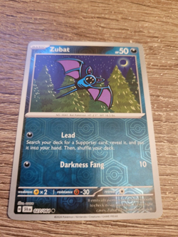 Pokemon Card - Zubat - Reverse Holo (27/64 - Shrouded Fable) - Image 1