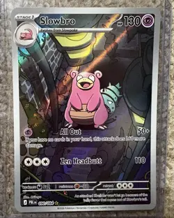 Pokemon TCG Slowbro IR 090/084 Pitch Black NM - Image 1