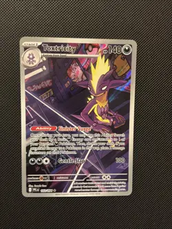 Toxtricity 103/094 Illustration Rare Phantasmal Flames Pokemon Near Mint - Image 1