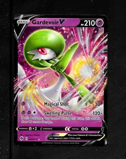 Pokemon Champions Path Gardevoir V 016/073 - 2020- Basic - NM - Image 1
