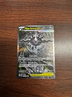 Mega Darkrai EX 116/084 | Pitch Black SIR | Holo Rare Small imperfection LP - Image 2