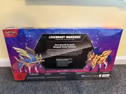 Legendary Warriors Premium Collection Box New Sealed Pokemon 14 Booster Packs - Image 2