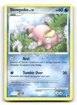 Slowpoke 82/106 Common Great Encounters Pokemon MP - Image 1
