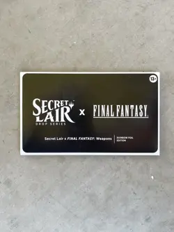 Final Fantasy Weapons x MTG Secret Lair Rainbow Edition Foil Set Sealed - Image 1