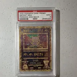 Pokemon Ancient Mew 2000 Movie Promo Holo PSA 9 Graded English Card - Image 1