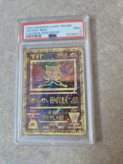 Ancient Mew Pokemon: The Movie 2000 Holo Promo Card PSA 9 - Image 1
