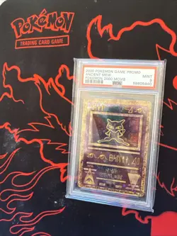 Pokemon the Movie 2000 Ancient Mew PSA 9 Promo WOTC Holo Card Mint Condition - Image 2