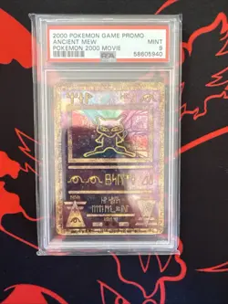 Pokemon the Movie 2000 Ancient Mew PSA 9 Promo WOTC Holo Card Mint Condition - Image 4