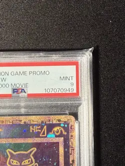 Ancient Mew Pokemon: The Movie 2000 Holo Promo Card PSA 9 - Image 3