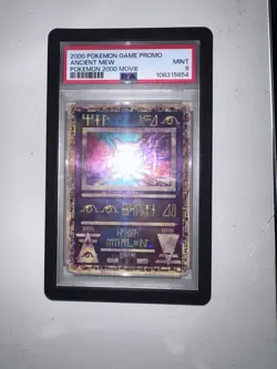 Ancient Mew Pokemon TCG 2000 Movie Promo Card PSA 9 Mint Condition - Image 2
