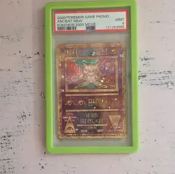 PSA 9 Ancient Mew 2000 Pokemon Movie Promo Holo Psychic Card #2000 - Image 1