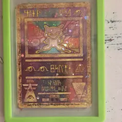 PSA 9 Ancient Mew 2000 Pokemon Movie Promo Holo Psychic Card #2000 - Image 2