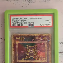 PSA 9 Ancient Mew 2000 Pokemon Movie Promo Holo Psychic Card #2000 - Image 3