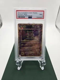 Pokemon | Ancient Mew | PSA 9 Mint | Movie 2000 Promo | Graded Card - Image 1