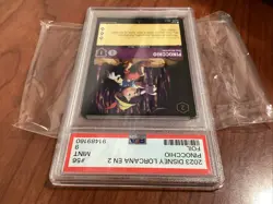 2023 Disney Lorcana Rise of the Floodborn PINOCCHIO Foil PSA 9 💥🤥💥 - Image 2