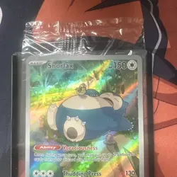 Pokemon Snorlax 051 Sv: Scarlet & Violet Promo Card Holo 151 (Sealed) - Image 3
