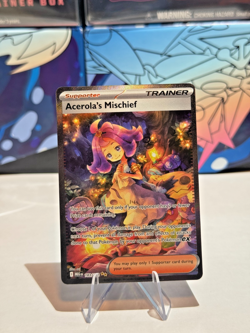 Acerola's Mischief 183/172 Special Illustration Rare Pokemon Card English NM - Image 1