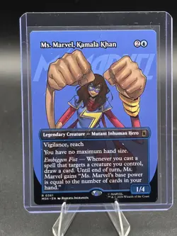2026 MTG Marvel Ms Marvel Full Card Art - Image 1