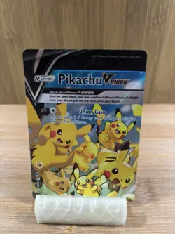Pikachu V-UNION 4-Card Promo Holo Set SWSH139-142 English 2021 - Image 4