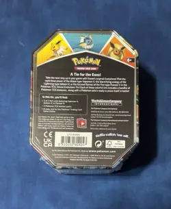 Pokemon Trading Card Game: Flareon Eevee Evolutions Tin - Booster Pack 820650809057 - Image 2