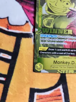 Monkey.D.Luffy (Winner Pack 2026 Vol. 2) One Piece Promotion Cards P-106 NM Foil - Image 4