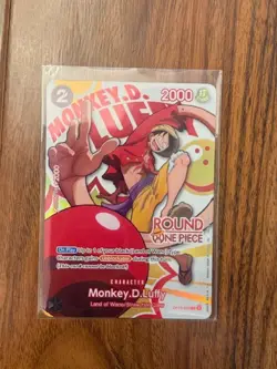 Monkey D. Luffy - One Piece x Round 1 Promo Card - OP16-095 - ENGLISH - NM/MT - Image 3
