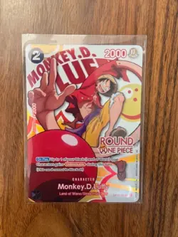 Monkey D. Luffy - One Piece x Round 1 Promo Card - OP16-095 - ENGLISH - NM/MT - Image 4