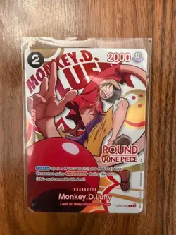 Monkey D. Luffy - One Piece x Round 1 Promo Card - OP16-095 - ENGLISH - NM/MT - Image 5