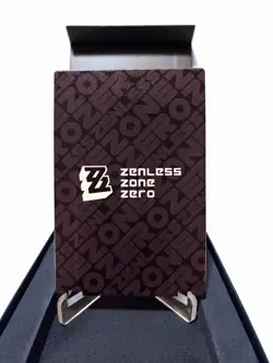 Zenless Zone Zero Trigger GOLD Metal Card ZZZ Anime Impulse Exclusive Series 2 - Image 2