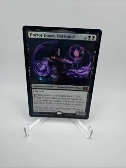 MTG Wizards of the Coast Doctor Doom, Unrivaled Legendary Creature Black 0654 EN - Image 1