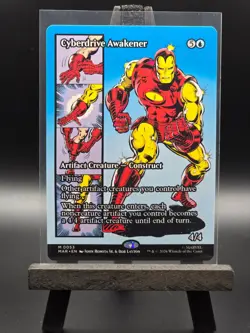 Cyberdrive Awakener Rfegular Marvel Super Heroes NM MTG - Image 1