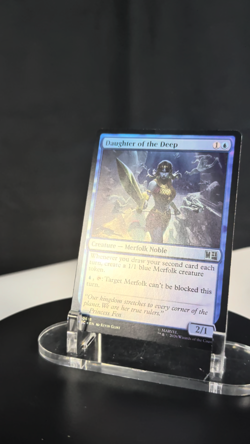 MTG Daughter of the Deep TRADITIONAL FOIL NM Marvel Commander MSC #618 Uncommon - Image 2