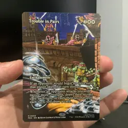 Trouble in Pairs - TMNT - 0003 - NM - Borderless - Mythic Rare - MTG - Image 5